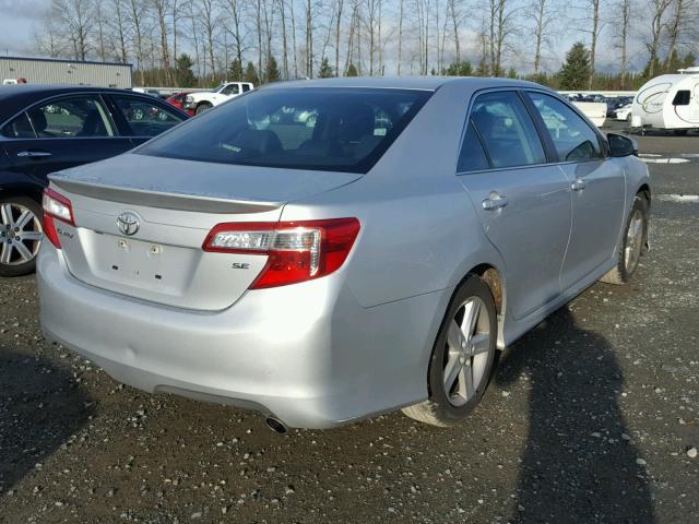 4T1BF1FK4EU419129 - 2014 TOYOTA CAMRY L SILVER photo 4