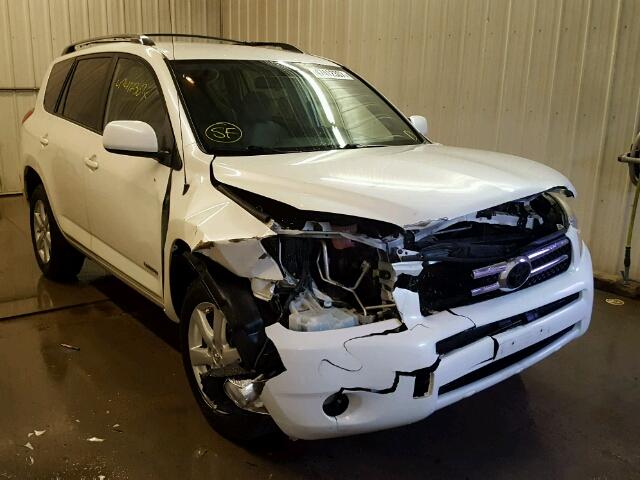 JTMBD31V475106182 - 2007 TOYOTA RAV4 LIMIT WHITE photo 1