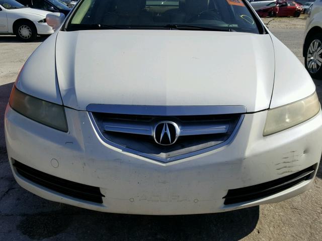 19UUA66224A005437 - 2004 ACURA TL WHITE photo 9