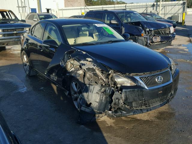 JTHBK262495094714 - 2009 LEXUS IS 250 BLACK photo 1