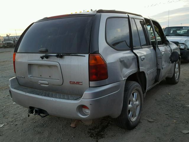 1GKDT13S662196619 - 2006 GMC ENVOY SILVER photo 4