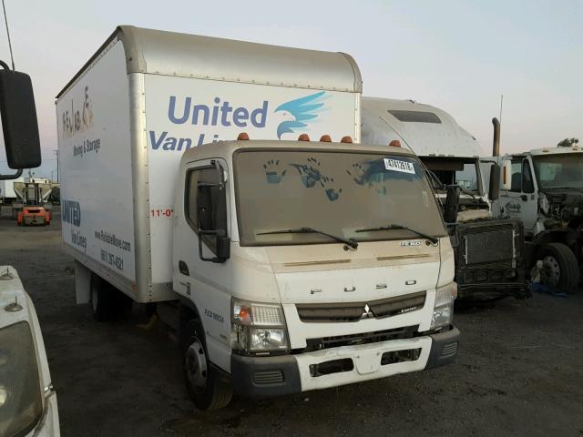 JL6BNG1A8CK000435 - 2012 MITSUBISHI FUSO TRUCK OF FE FEC72S WHITE photo 1