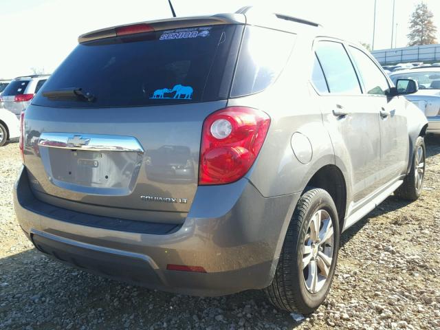 2CNALPEW3A6370476 - 2010 CHEVROLET EQUINOX LT BROWN photo 4