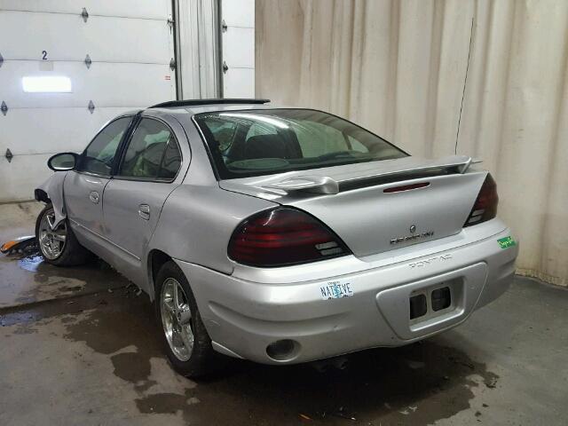 1G2NF52E33M682173 - 2003 PONTIAC GRAND AM S SILVER photo 3