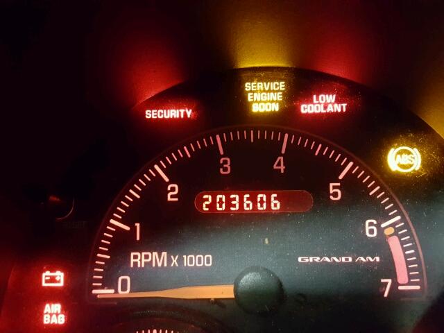 1G2NF52E33M682173 - 2003 PONTIAC GRAND AM S SILVER photo 8