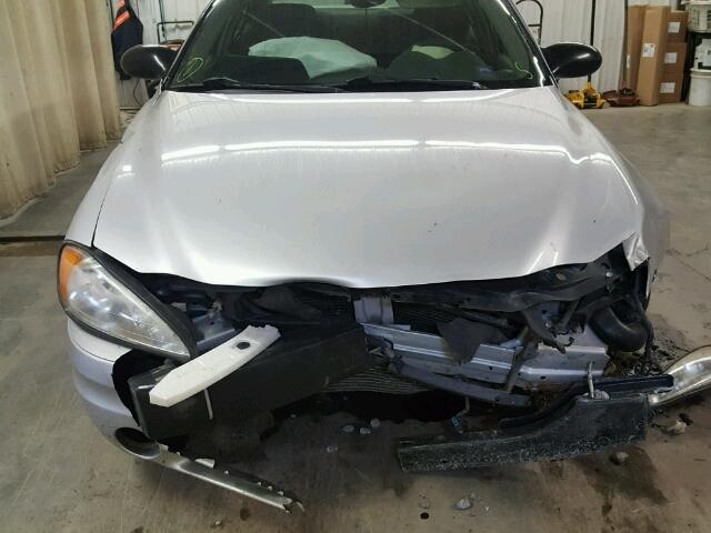 1G2NF52E33M682173 - 2003 PONTIAC GRAND AM S SILVER photo 9