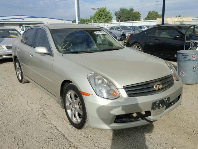 JNKCV51E05M210151 - 2005 INFINITI G35 TAN photo 1