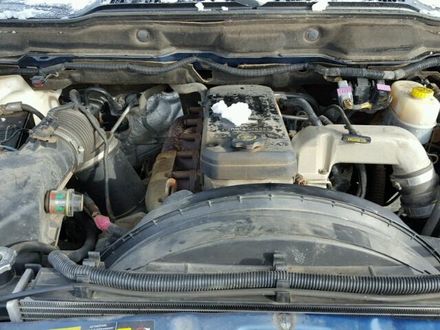 3D7KU28C14G277271 - 2004 DODGE RAM 2500 S ლურჯი ფოტო 7