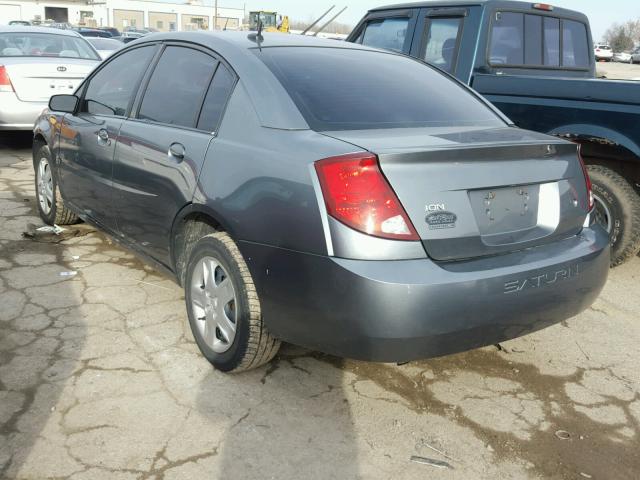1G8AJ55F16Z141105 - 2006 SATURN ION LEVEL GRAY photo 3