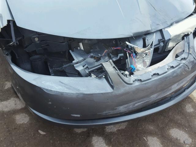 1G8AJ55F16Z141105 - 2006 SATURN ION LEVEL GRAY photo 9