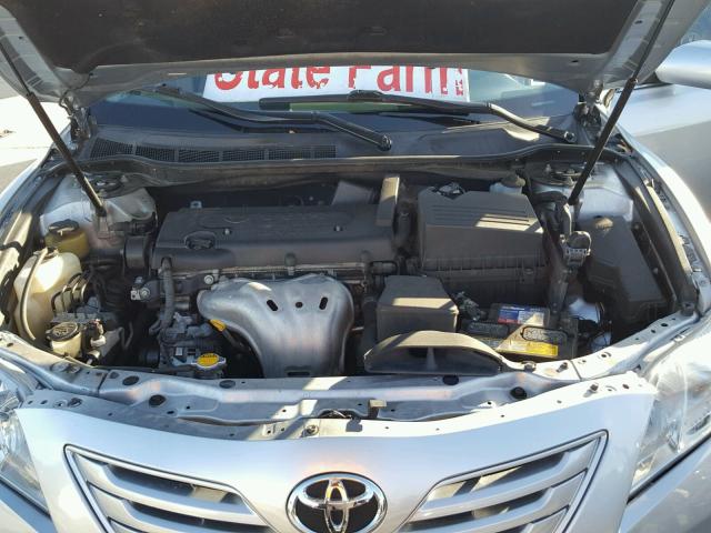 4T1BE46K89U894325 - 2009 TOYOTA CAMRY BASE SILVER photo 7