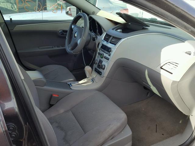 1G1ZA5EBXA4130897 - 2010 CHEVROLET MALIBU LS CHARCOAL photo 5