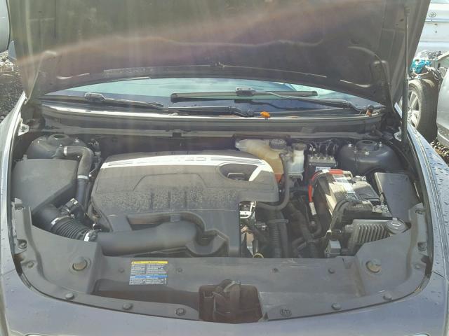 1G1ZA5EBXA4130897 - 2010 CHEVROLET MALIBU LS CHARCOAL photo 7