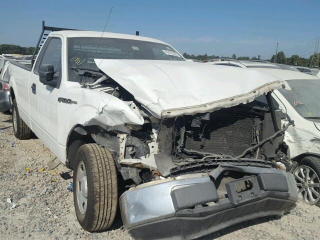 1FTRF12W39KA70820 - 2009 FORD F150 WHITE photo 1