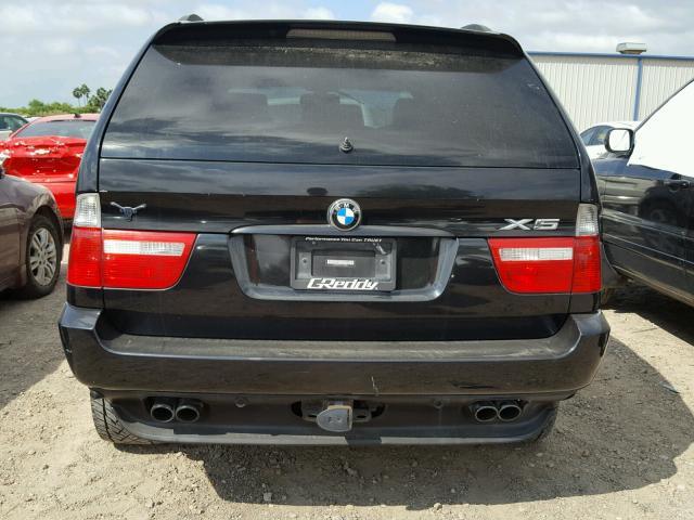 5UXFB53564LV00062 - 2004 BMW X5 4.4I BLACK photo 9