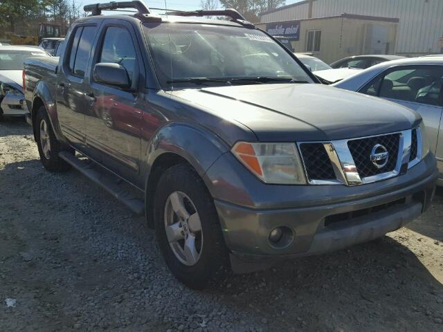 1N6AD07U96C451059 - 2006 NISSAN FRONTIER C GRAY photo 1