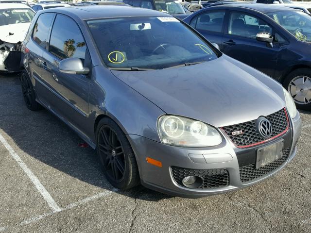 WVWFV71K76W182709 - 2006 VOLKSWAGEN NEW GTI GRAY photo 1