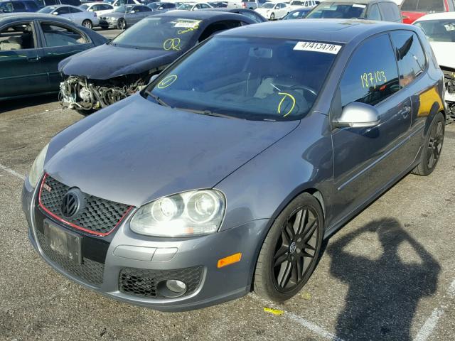 WVWFV71K76W182709 - 2006 VOLKSWAGEN NEW GTI GRAY photo 2