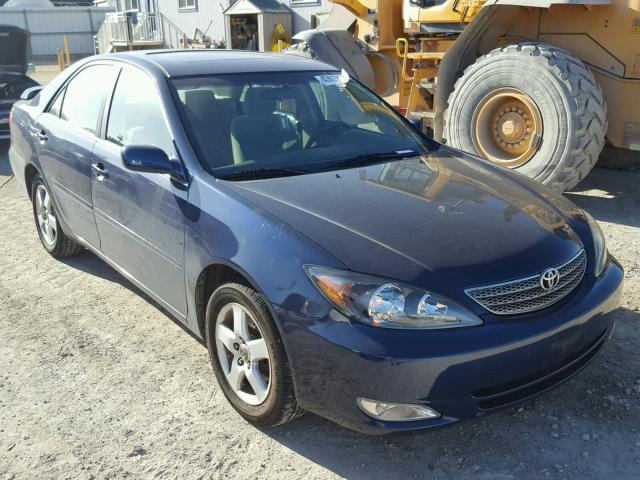 JTDBF32K530141271 - 2003 TOYOTA CAMRY LE BLUE photo 1