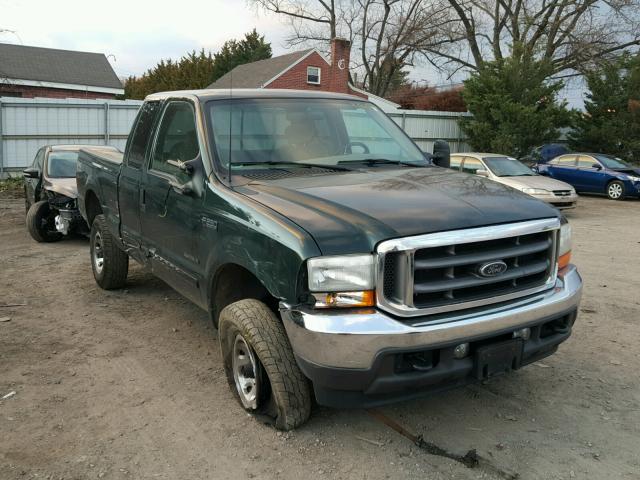 1FTNX21F51EC78428 - 2001 FORD F250 SUPER GREEN photo 1