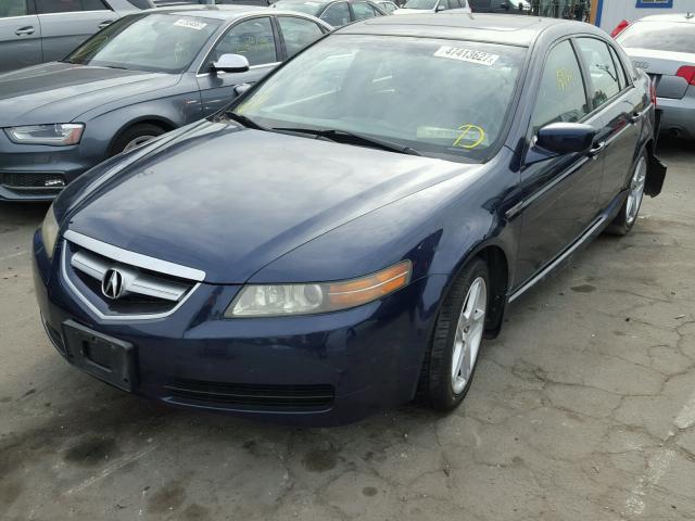 19UUA66266A029937 - 2006 ACURA 3.2TL BLUE photo 2