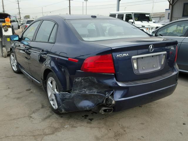 19UUA66266A029937 - 2006 ACURA 3.2TL BLUE photo 3