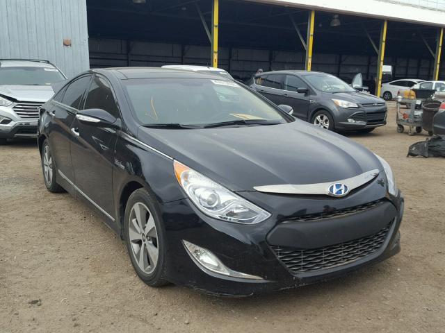 KMHEC4A42BA014254 - 2011 HYUNDAI SONATA HYB BLACK photo 1