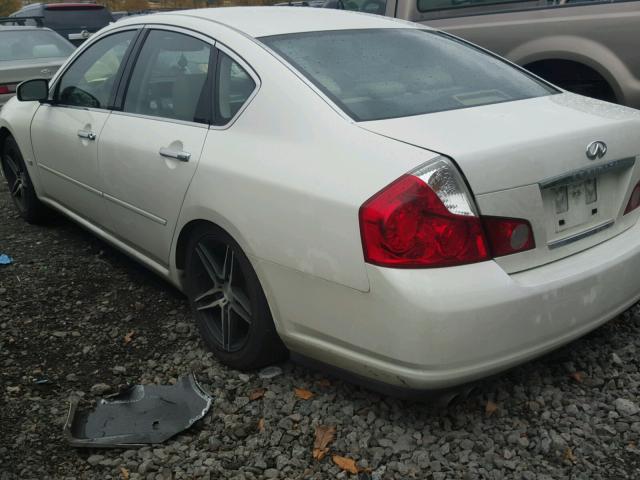 JNKAY01E47M305168 - 2007 INFINITI M35 BASE WHITE photo 3