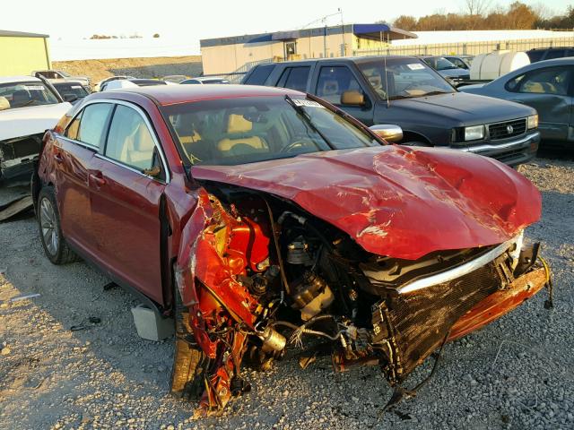 1FAHP2FW8BG161282 - 2011 FORD TAURUS LIM RED photo 1