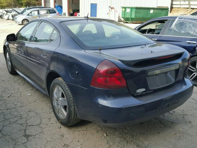 2G2WP552071184033 - 2007 PONTIAC GRAND PRIX BLUE photo 3