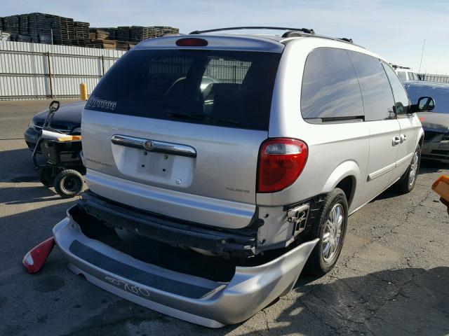 2A4GP54L37R284147 - 2007 CHRYSLER TOWN & COU SILVER photo 4