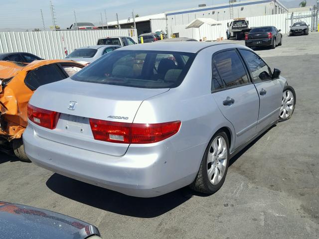 1HGCM56165A177329 - 2005 HONDA ACCORD DX GRAY photo 4