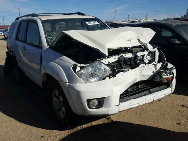 JTEZU14R968054980 - 2006 TOYOTA 4RUNNER SR WHITE photo 1