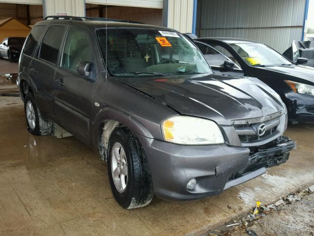 4F2CZ04145KM56939 - 2005 MAZDA TRIBUTE S GRAY photo 1