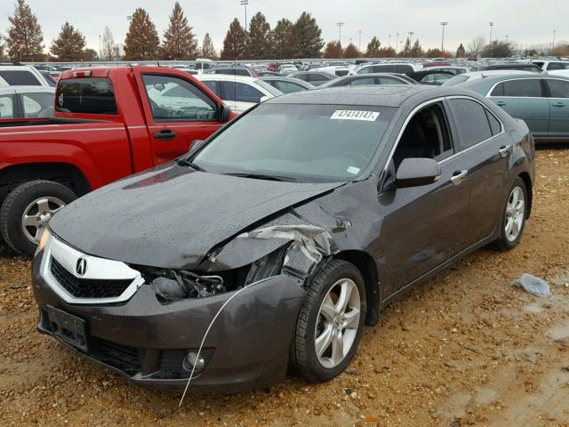 JH4CU2F66AC019126 - 2010 ACURA TSX GRAY photo 2