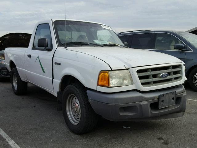 1FTYR10DX2PB59751 - 2002 FORD RANGER WHITE photo 1