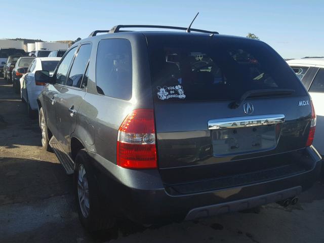 2HNYD18993H520918 - 2003 ACURA MDX TOURIN GRAY photo 3