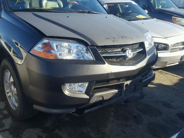 2HNYD18993H520918 - 2003 ACURA MDX TOURIN GRAY photo 9