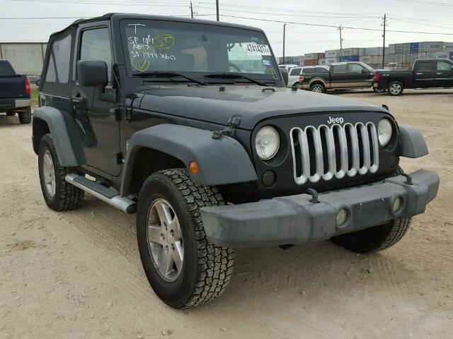 1J4AA2D19AL134225 - 2010 JEEP WRANGLER S BLACK photo 1