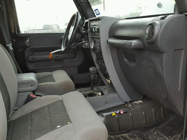 1J4AA2D19AL134225 - 2010 JEEP WRANGLER S BLACK photo 5