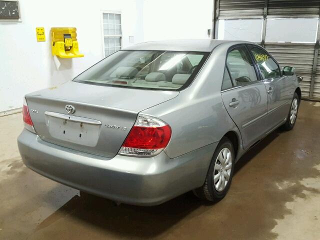 4T1BE32K95U602739 - 2005 TOYOTA CAMRY LE GRAY photo 4