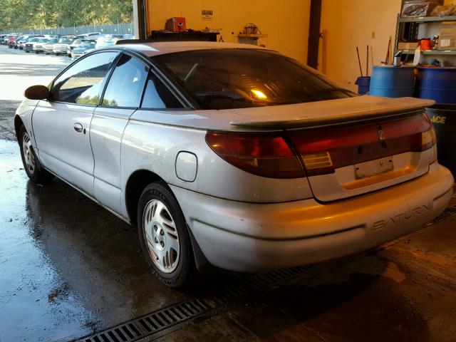 1G8ZY1277YZ128219 - 2000 SATURN SC2 SILVER photo 3