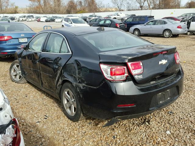 1G11B5SA9DF209671 - 2013 CHEVROLET MALIBU LS BLACK photo 3