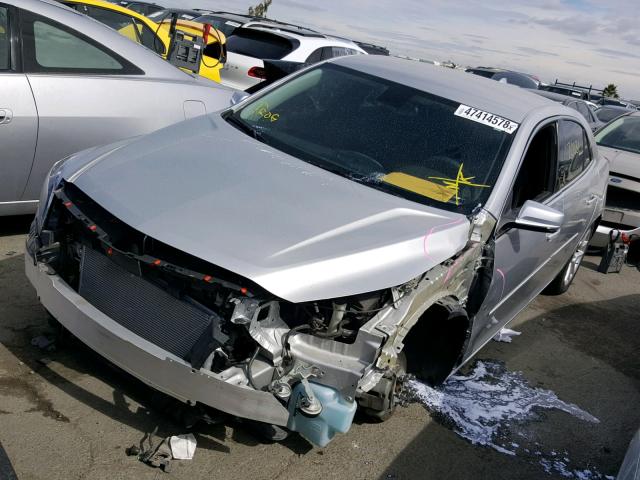 1G11C5SL3EF299447 - 2014 CHEVROLET MALIBU 1LT SILVER photo 2