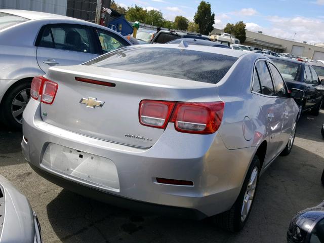 1G11C5SL3EF299447 - 2014 CHEVROLET MALIBU 1LT SILVER photo 4