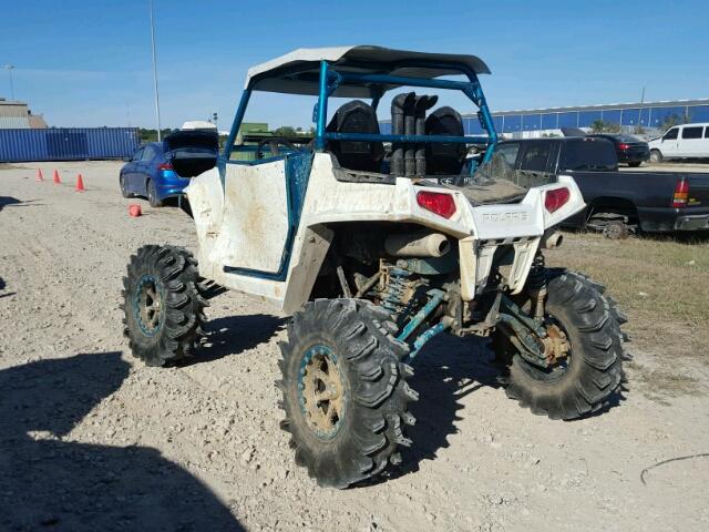 4XAVE76A0CF304289 - 2012 POLARIS RANGER RZR WHITE photo 3