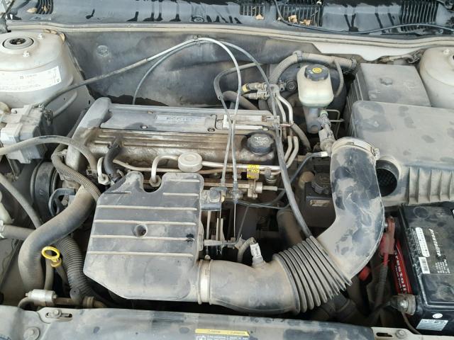 1G2NE52F44M552013 - 2004 PONTIAC GRAND AM S SILVER photo 7