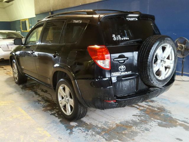 JTMZK32VX65000630 - 2006 TOYOTA RAV4 SPORT BLACK photo 3