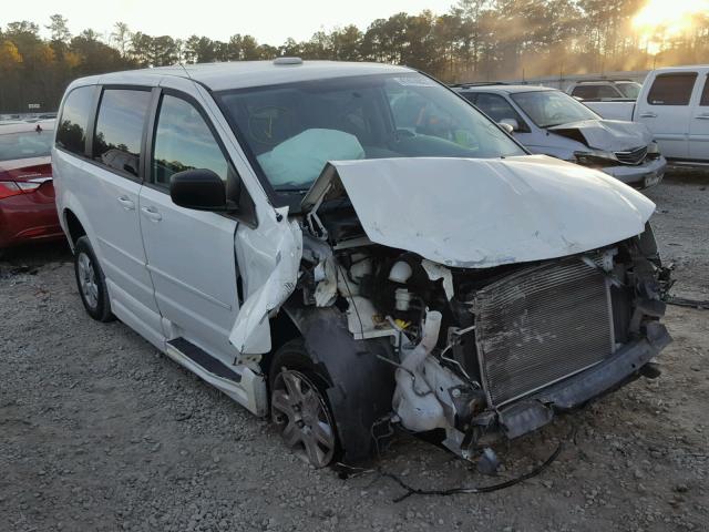 2D4RN4DE4AR155263 - 2010 DODGE GRAND CARA WHITE photo 1