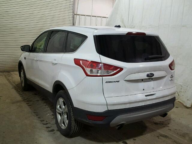 1FMCU9GX3EUC60753 - 2014 FORD ESCAPE SE WHITE photo 3